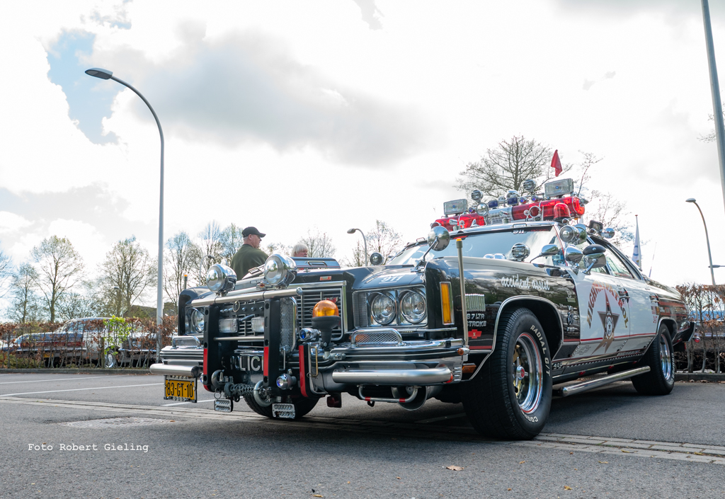 Amerikaanse politie auto 