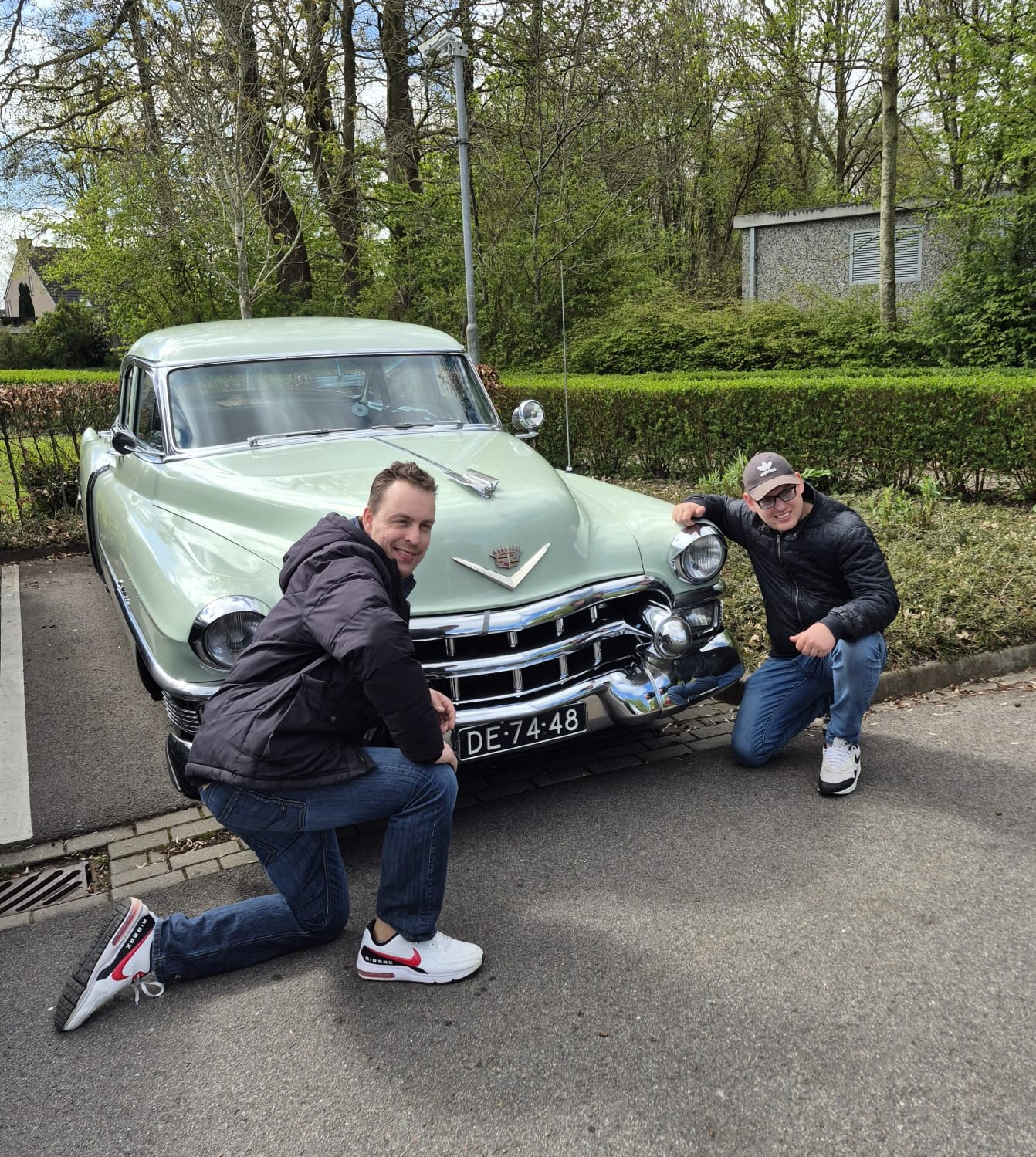 Amerikaanse autos met toestemming